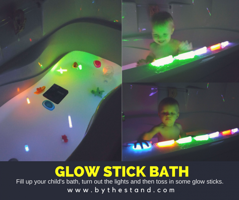 Glow Stick Bath