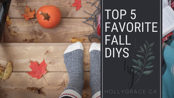 My top 5 favorite fall projects