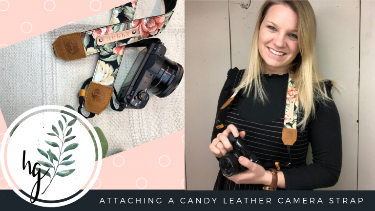 Candy Leather Camera Strap