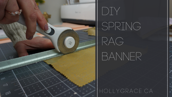 DIY Spring Rag Banner