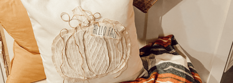 Sweater Pumpkin Pillow
